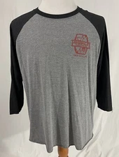 Surly Brewing Co. - Gray Tri-Blend 3/4 Sleeve Raglan Shirt - Men's XL