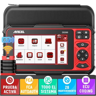  Ancel DS300 Profi KFZ Diagnosegerät Auto OBD2 Scanner ALLE SYSTEM FCA Autoauth