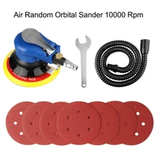 6" Air Random Orbital Palm Sander 150mm  Dual Action Auto Body Orbit DA Sanding