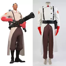 IN STOCK Team Fortress 2 The Medic Dr. Ludwig Outfit Cosplay Costume Halloween