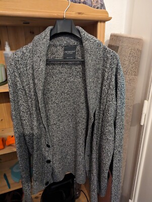 strickjacke herren lang