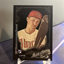 2015 Allen & Ginter X Black Jake Lamb 10th Anniversary Diamondbacks #216