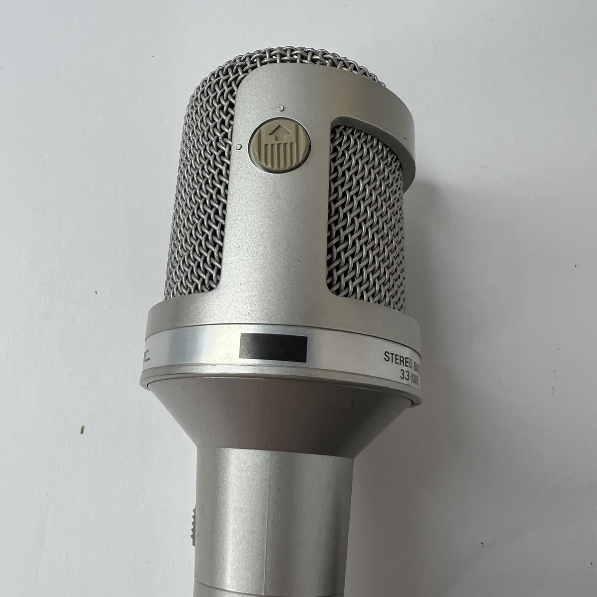 Realistic Stereo Back Microphone 33-1085 Japan Cords Vintage Not
