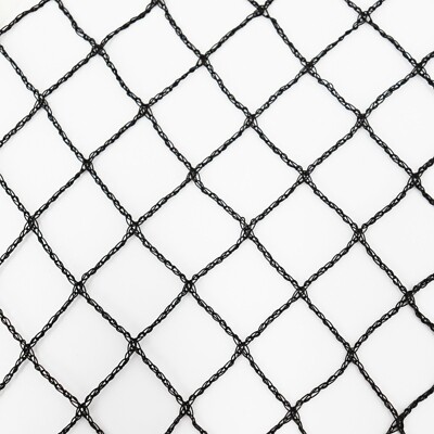 Teichnetz schwarz Fischteichnetz Laubnetz MW 20mm x 20mm Vogelschutznetz robust
