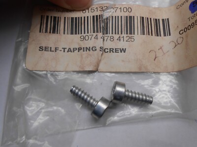 Genuine OEM STIHL Self Tapping Torx Screw 9074 478 4125 NOS OEM Lot of 2