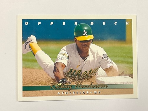 RICKEY HENDERSON Baseball Cards ***You Pick*** HOF Revised 5/16 - Picture 117 of 185