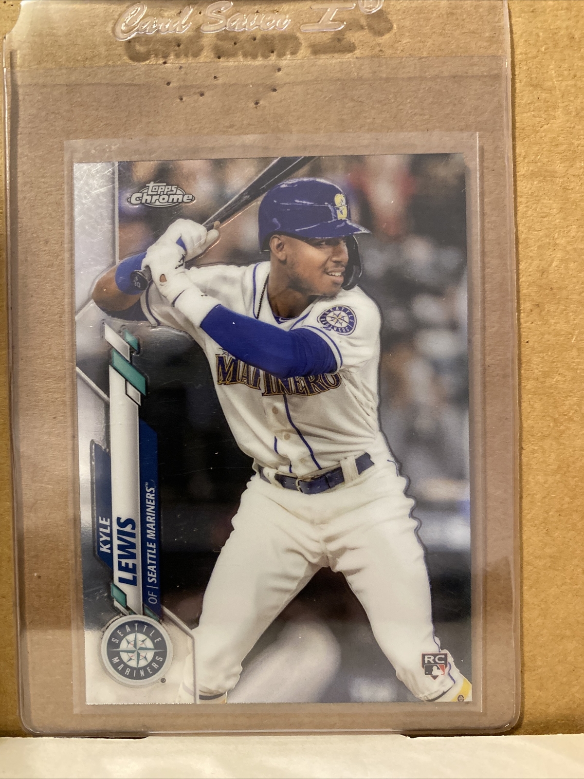 2020 Topps Chrome Kyle Lewis Rookie Mariners Diamondbacks ROY #186