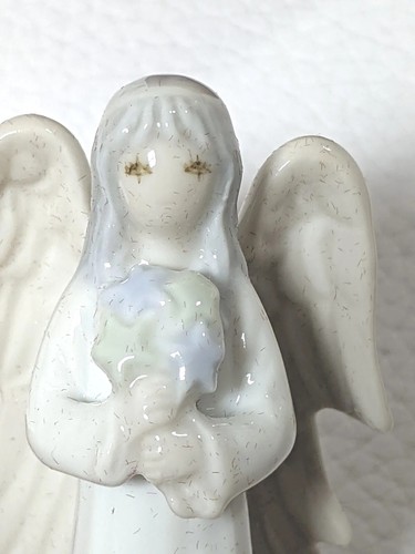 Flavia Weedn For Roman Ornament Porcelain Angel Flowers 1st Annual Anime 1984 - Picture 2 of 11