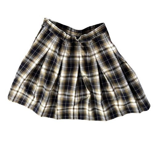 Dennis Uniform Plaid Pleated Skirt H189LA Girls 7 G7 Catholic School USA Union - Picture 2 of 6