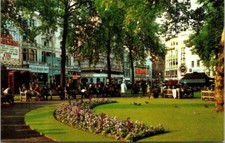 Vintage Postcard Leicester Square London Unposted Great Britain