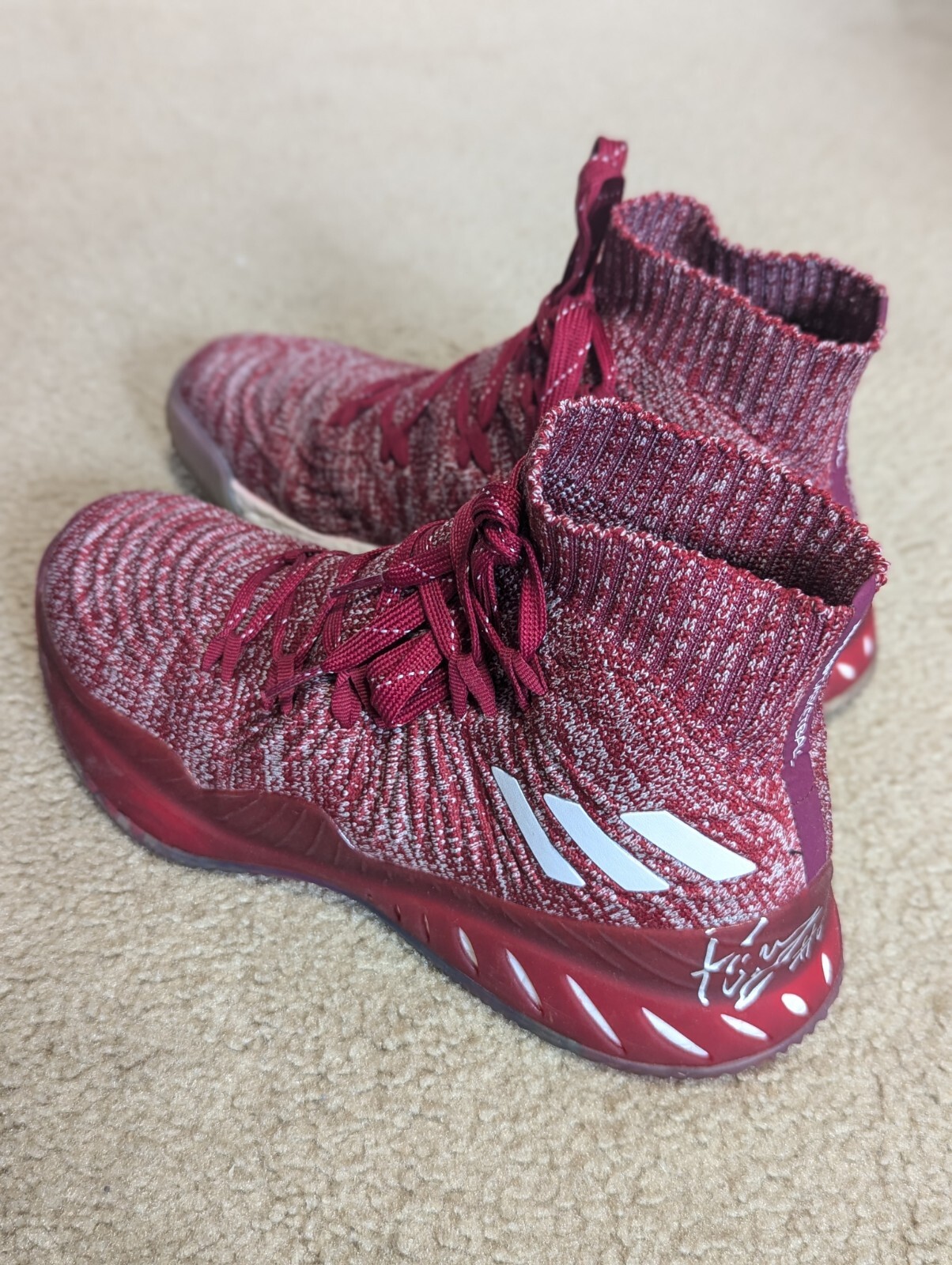 Autograph Kristaps Porzingis - Crazy Explosive 17 Primeknit 