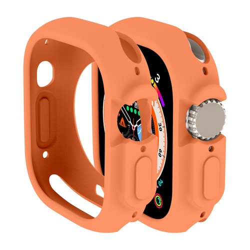 Do Apple Watch Ultra2 Ultra 49mm Soft Candy TPU Shell Rama Case Bumper Cover - Zdjęcie 27 z 29