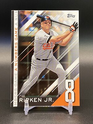 Cal Ripken Jr 2020 Topps A NUMBERS GAME #NG-16 Baltimore Orioles HOF | eBay