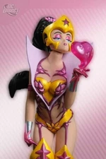 DC Direct Ame-Comi Heroine Series Wonder Woman as Star Sapphire 1:10 PVC Statue