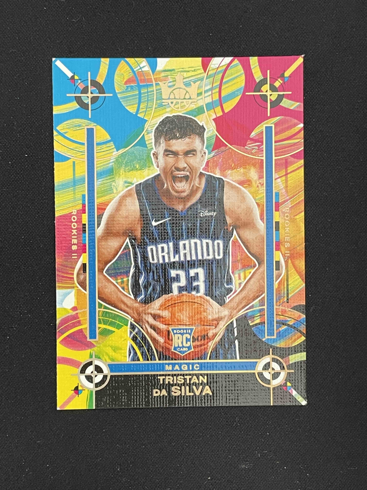 Tristan Da Silva 2024-25 Panini Court Kings Rookies II Orkando Magic #165