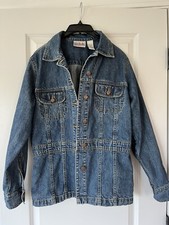 Vintage Bill Blass Jeans Women's Denim Jean Jacket 90s Size M