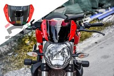 FÜR DUCATI MONSTER 821 1200S WINDSCHUTZSCHEIBE WINDSCHUTZSCHEIBE METER VISIER...