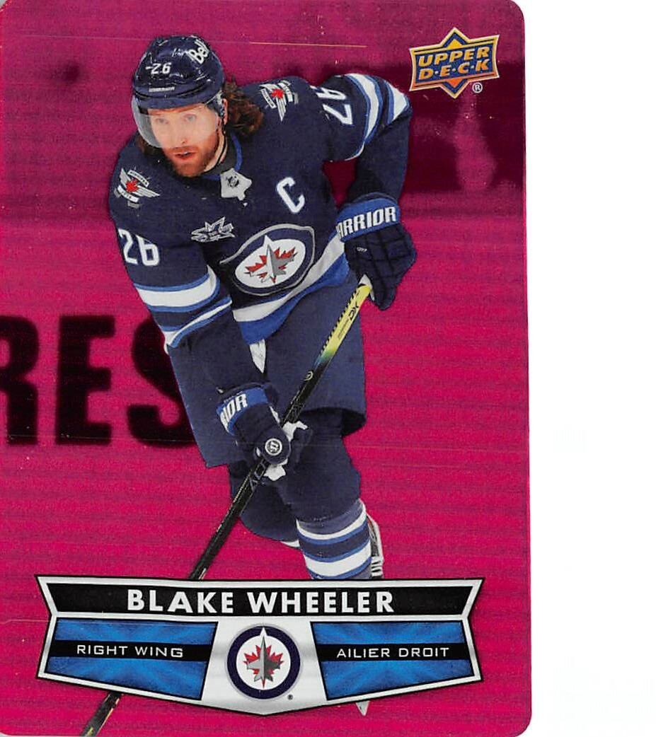 2021-22 Upper Deck Tim Hortons Red Die Cuts #DC30 Blake Wheeler