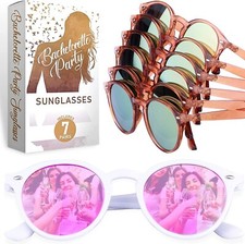 Bachelorette Party Sunglasses Bride Tribe Rose Gold Lens Glasses Bridal Shower