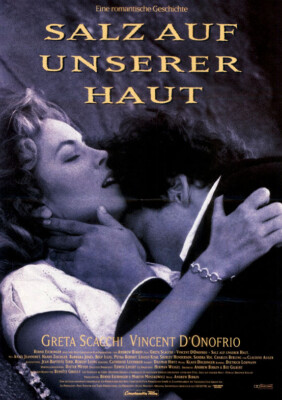 Salz auf unserer Haut ORIGINAL A1 Kinoplakat Greta Scacchi / Vincent D'Onofrio