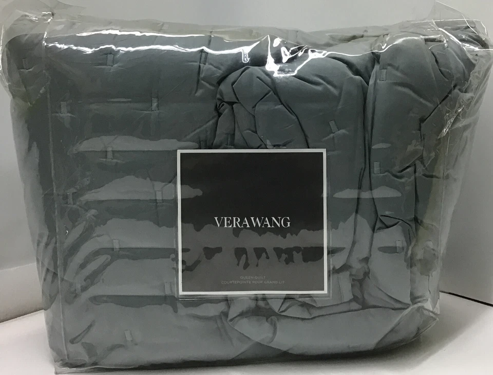 Edredón Vera Wang Queen Courtepointe Pour Grand Lit 92 in X 96 in Foto 2 de 4