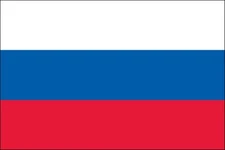 3x5 Foot (90x150 cm) Russia Polyester Indoor/Outdoor Flag with Two Grommets
