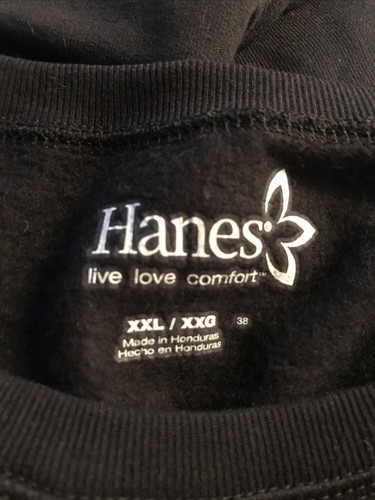 Hanes Winter & Holiday Crew Neck Christmas Sweatshirt Red XXL Cotton Blend NWOT - Picture 6 of 7
