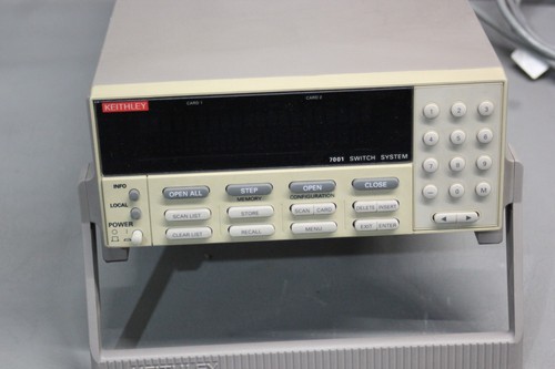 KEITHLEY 7001 SCHALTSYSTEM MIT 7057 MODUL - Bild 3 von 11