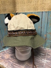 Rare Unique Korea Everland Resort Safari Tiger Bucket Hat HTF
