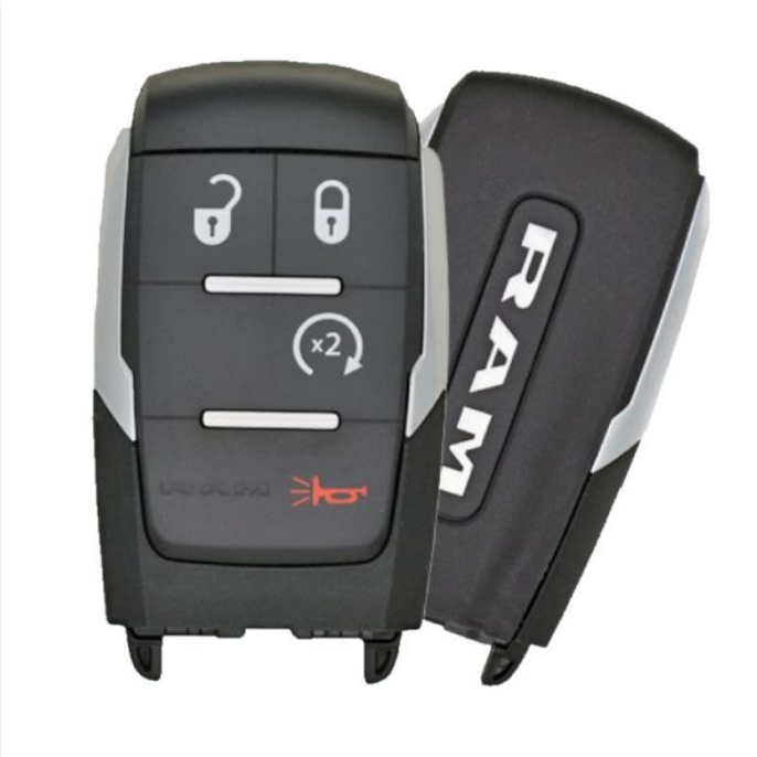 Llave Inteligente OEM Reacondicionada Para RAM 2500-5500 | Mando A Distancia Proximidad GQ4-76T, Número 68365299