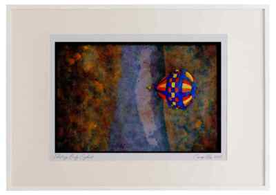 Heißluftballons 329008 Post Flight Champagne Toast, Maryland Aquarell Bild