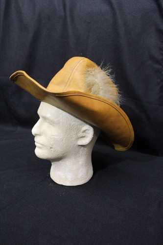 Union Leather Cowboy Hat Sz.M-B28 | eBay
