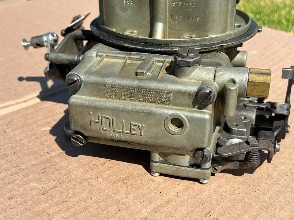 Holley List 1835 Carburetor 5752312 1959 - 1960 Ford Fairlane Galaxie F250 - Image 4 of 4