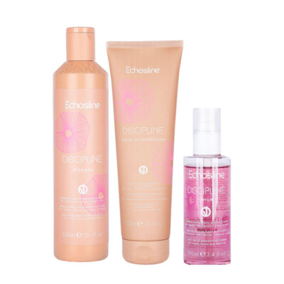ECHOSLINE Kit Discipline Shampoo 300ml + Conditioner 300ml + Serum 100ml