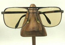 Vintage Capri Hunter Gunmetal Square Pilot Sunglasses FRAMES ONLY