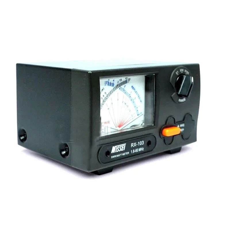 NISSEI Mini RX-103 SWR/Watt Meter 1.6-60MHz HF/V/U Band 2KW Power Meter - Image 4 of 4