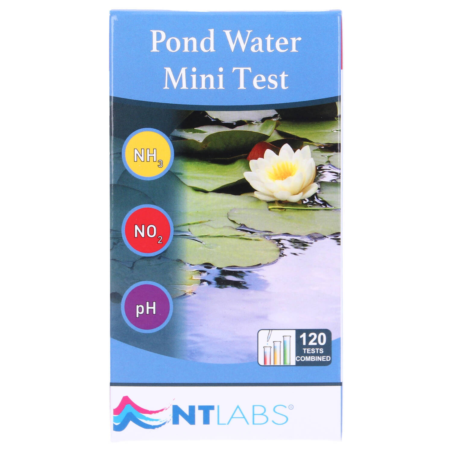 NT LABS FISH POND WATER MINI TEST KIT HEALTH CHECK PH NO2 NITRITE AMMONIA NH4