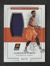 2016-17 National Treasures ROOKIE MATERIALS 35/75 Marquese Chriss #12 SUNS