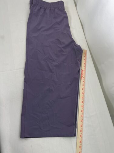 Pantalones capri BALEAF atléticos informales UPF50+ púrpura pierna ancha para mujer XXL NUEVOS CON ETIQUETAS - Imagen 12 de 13