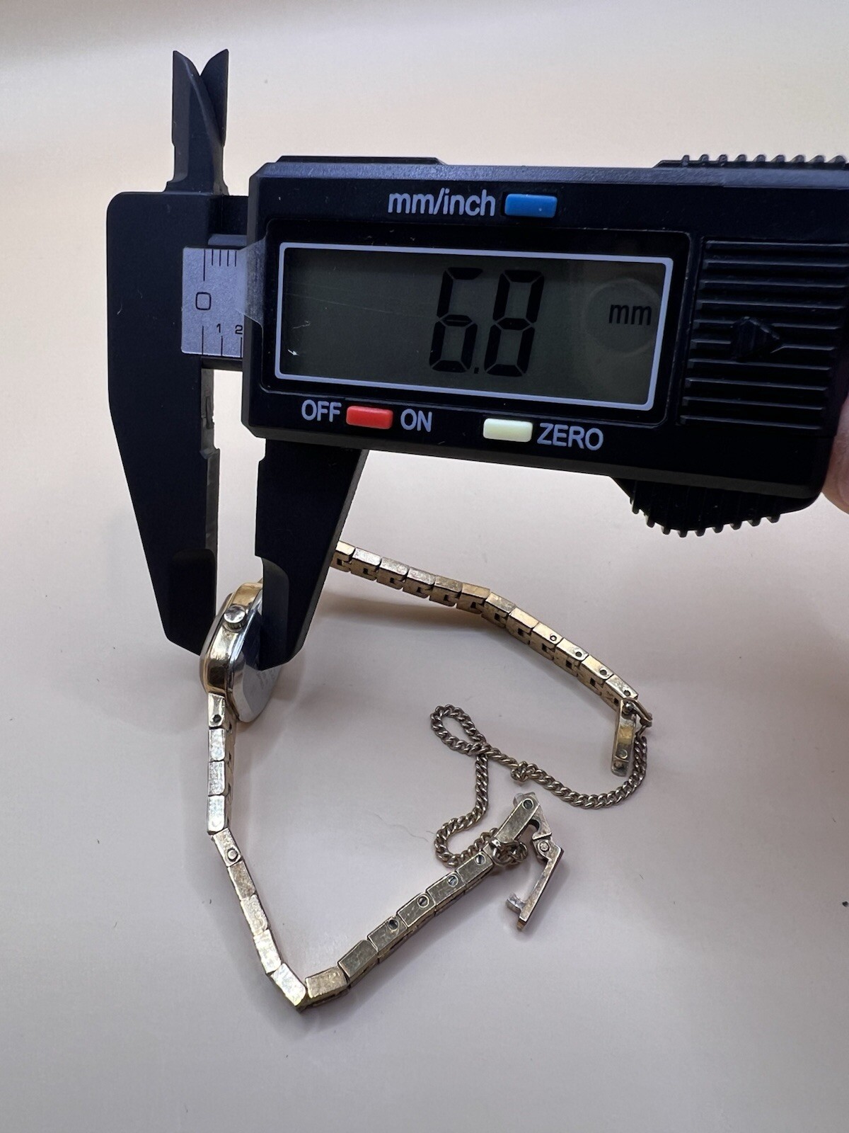 Vintage timex rectangular ladies watch 80’s Clasp… - image 15