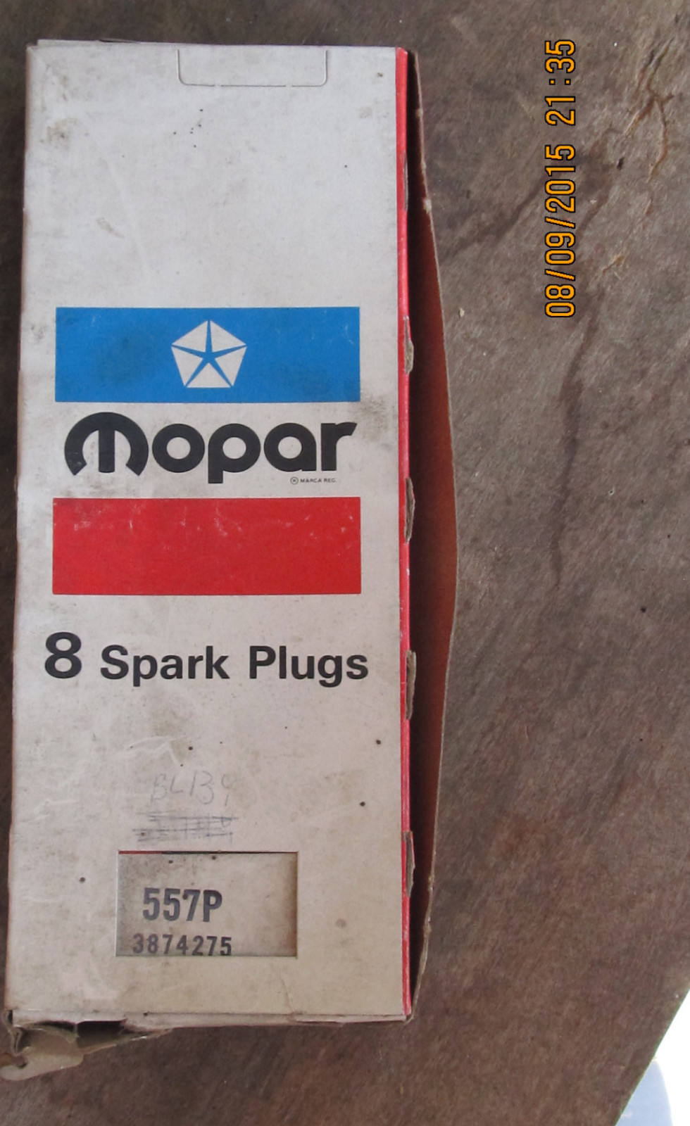 NOS 1960s 1970s Mopar Spark Plugs 557P mopar 3874275