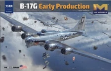 HK Models 01F001 - 1/48 B-17G Early Flying Fortress with Interior and Engines