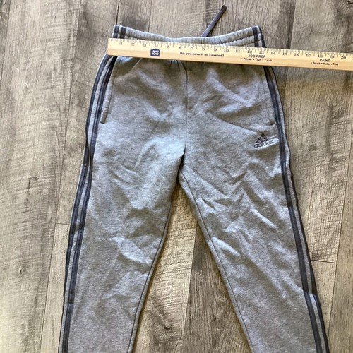 Adidas Gray Pants Youth Boys Large 14/16 - Picture 3 of 7
