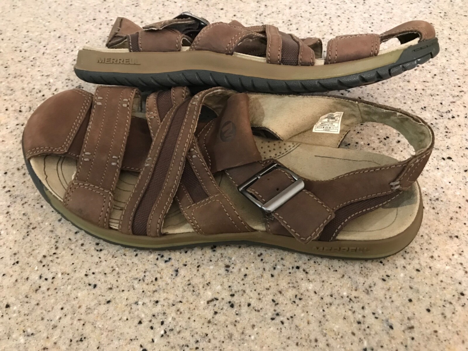 SANDALI DA UOMO NWOB MERRELL ESPRESSO SELECT GRIP TAGLIA 11 UK 10 EUROPEI 44