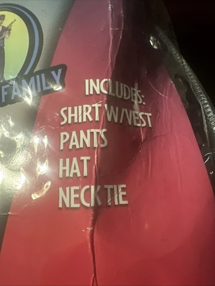Niños 5T-6T Pequeño Gángster Disfraz Años 20 Mafia Jefe Traje Vestido Elegante Foto 2 de 3