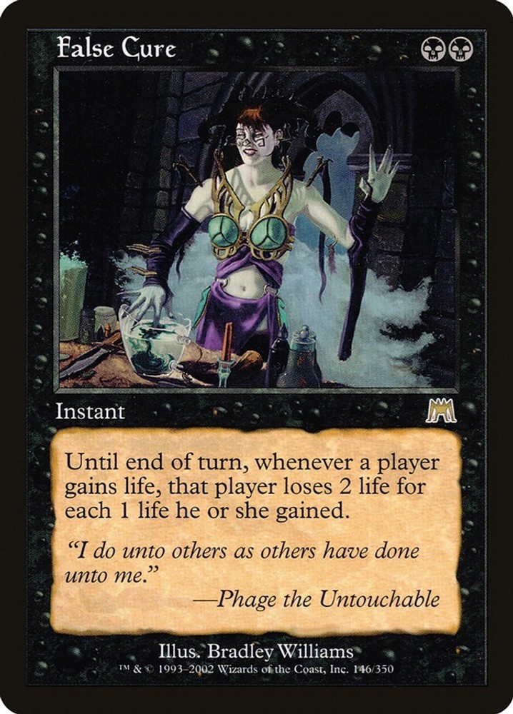 False Cure ONS - 146 LP Onslaught Magic
