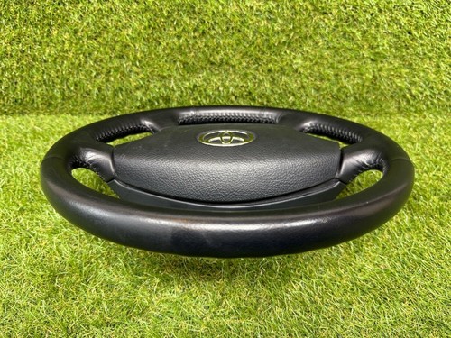 Genuine Toyota Land Cruiser 120 Prado steering wheel with horn pad JDM - Picture 4 of 6