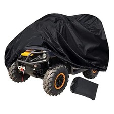Waterproof ATV Cover,Small 420D Heavy Duty Quad Cover Protects 4 Wheeler from