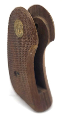 Vintage COLT Diamondback 2nd Model Herretts Checkered Walnut Grips OEM MINT cond