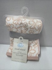 Cloud Island Baby Lightweight Washcloths 6-Pack 9x9 Inches